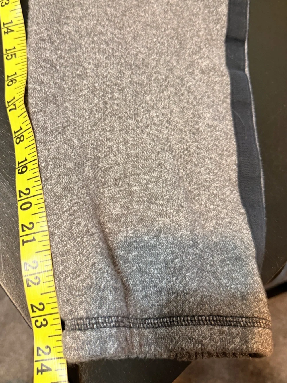 Victoria's Secret Grey and Black 'LOVE PINK' Jogger Pants with Number Detail - Picture 6 of 6